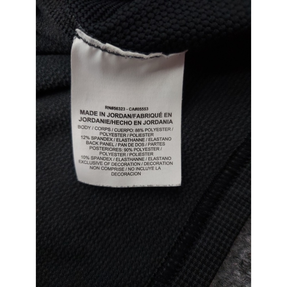 Nike Pro Hyperwarm Shirt Mens Large Fitted Black Long Sleeve Gym Sports Swoosh - Picture 6 of 11